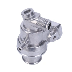 Корпус термостата под 1 датчик с термостатом Ford Transit 2.5 TD 1988-2000